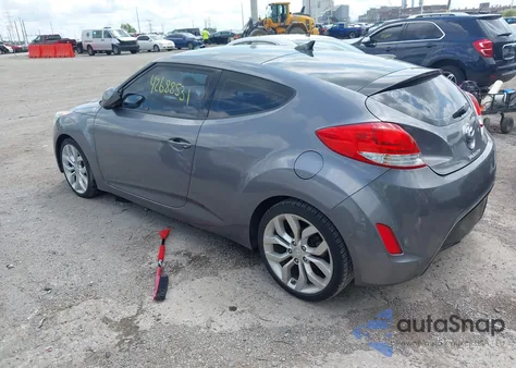 2015 Hyundai Veloster from USA, damaged, VIN KMHTC6AD5FU229487